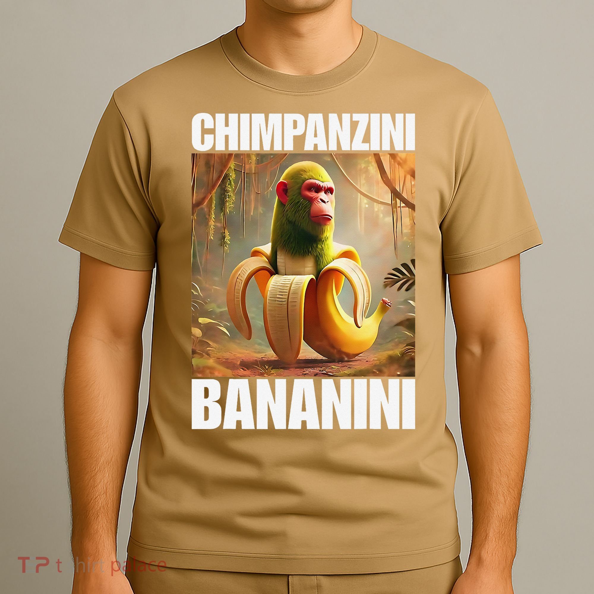 Chimpanzini Bananini - Italian Brainrot Meme Gift T-Shirt