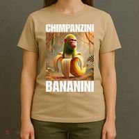 Chimpanzini Bananini - Italian Brainrot Meme Gift T-Shirt thumb 4