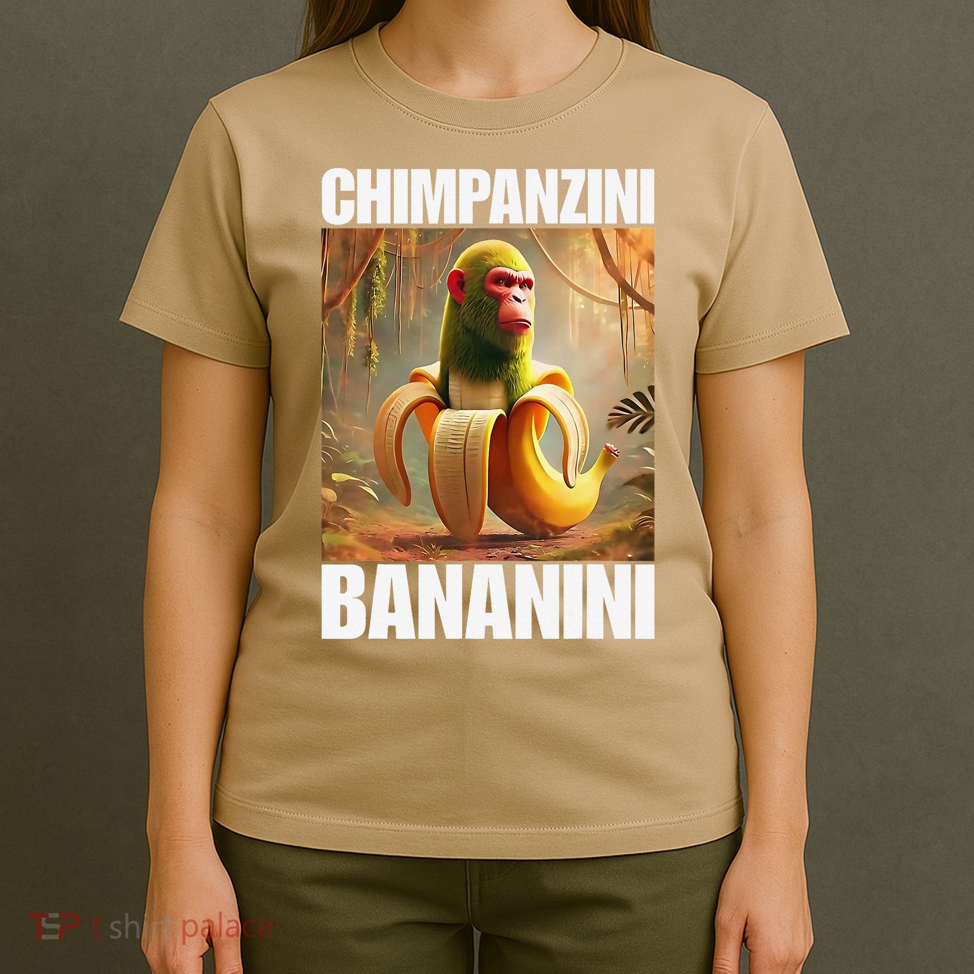 Chimpanzini Bananini - Italian Brainrot Meme Gift T-Shirt