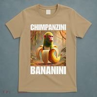 Chimpanzini Bananini - Italian Brainrot Meme Gift T-Shirt thumb 5
