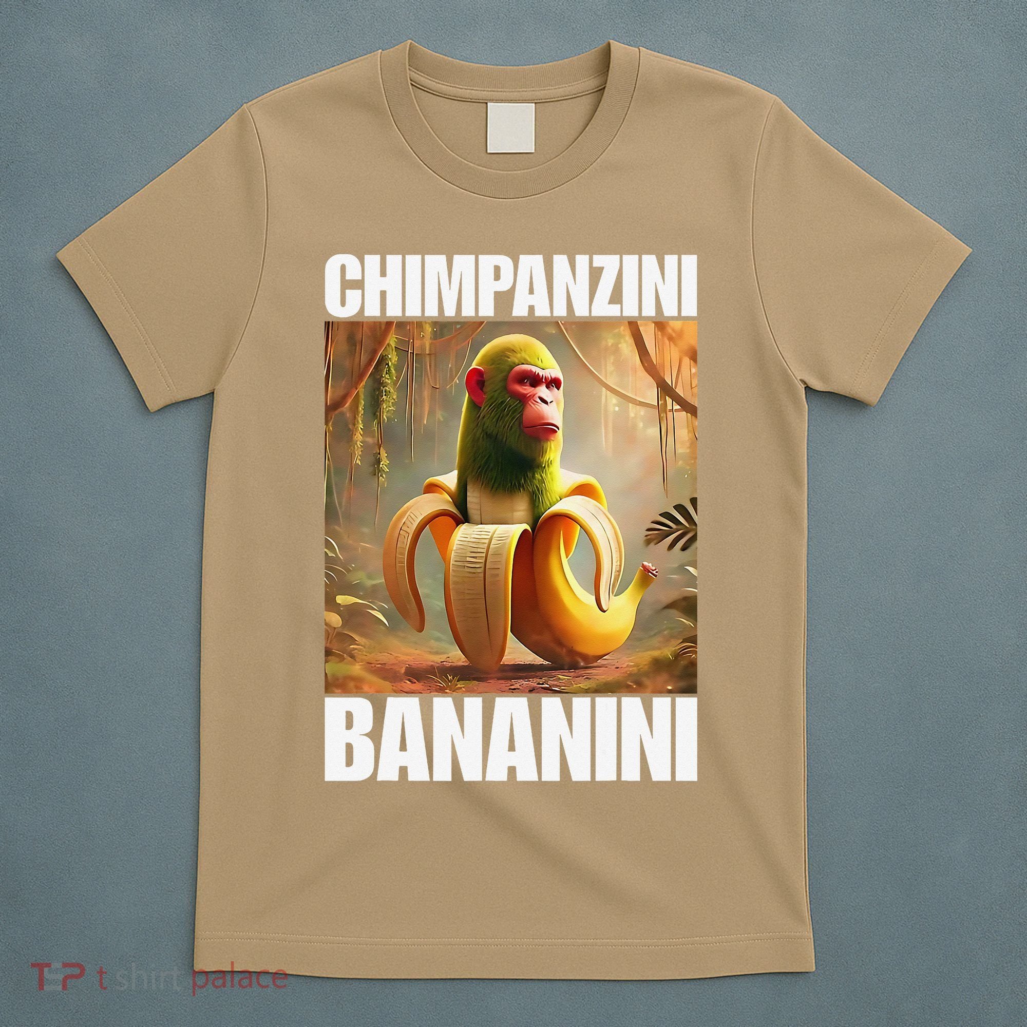 Chimpanzini Bananini - Italian Brainrot Meme Gift T-Shirt