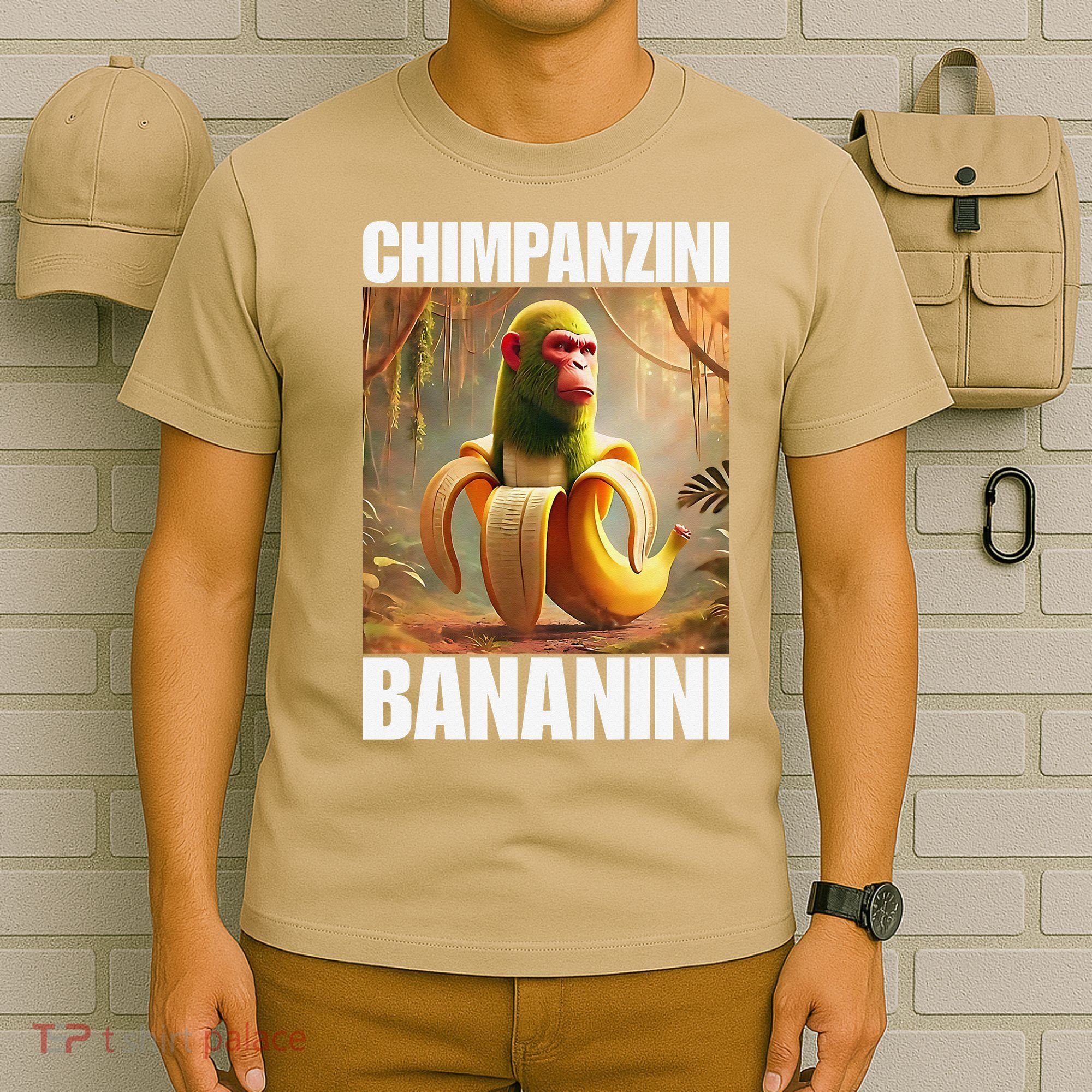 Chimpanzini Bananini - Italian Brainrot Meme Gift T-Shirt