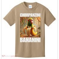 Chimpanzini Bananini - Italian Brainrot Meme Gift Kids T-Shirt thumb 0