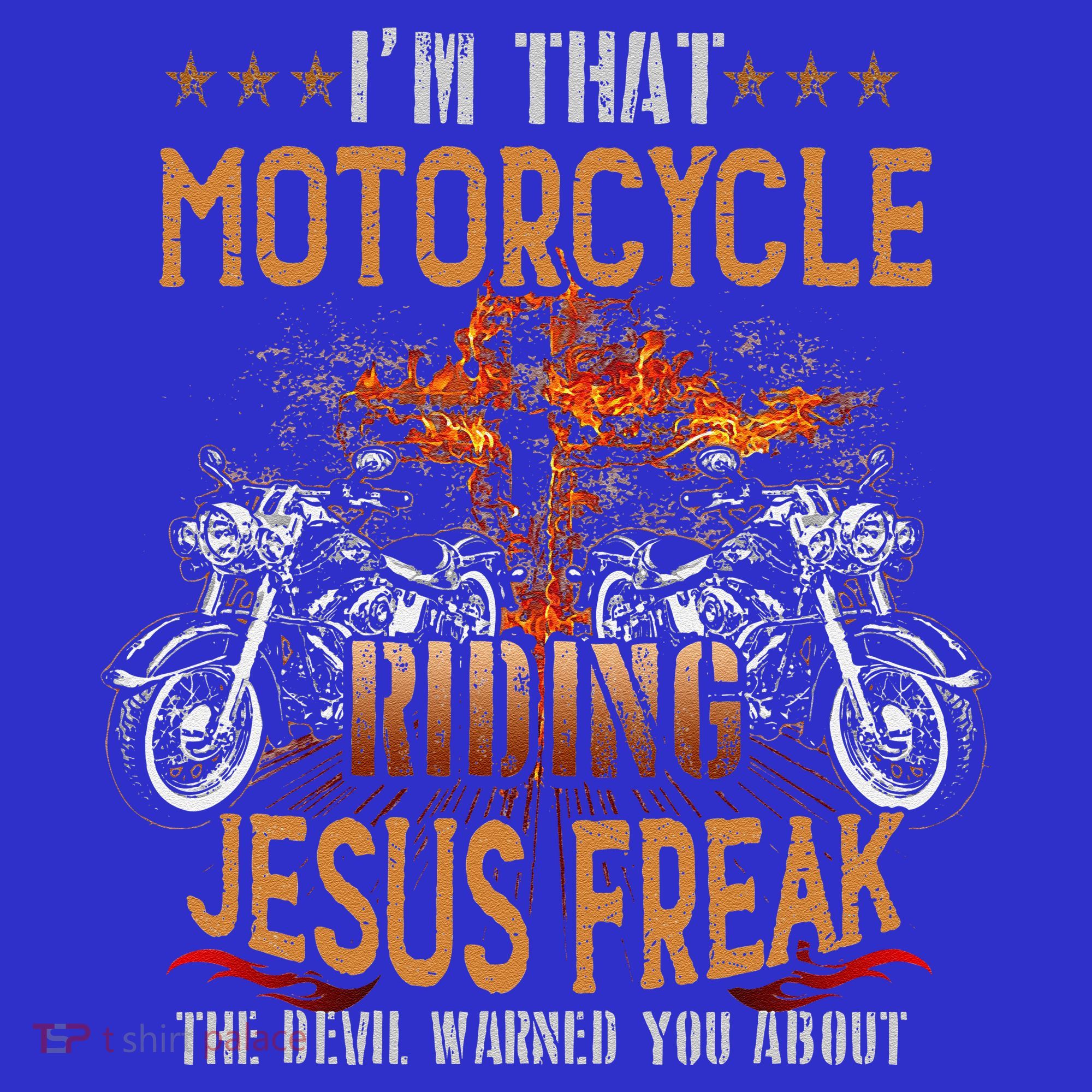 Christian Biker Im That Motorcycle Riding Jesus Freak Faith (2) Women's Tank Top