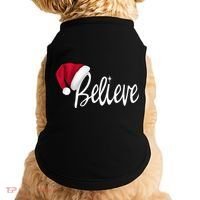 Christmas - Believe in Santa Claus Shirt Doggie Tank thumb 0