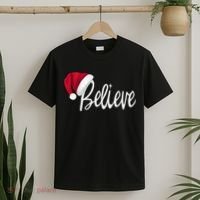 Christmas - Believe in Santa Claus Shirt T-Shirt thumb 2
