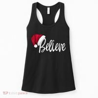 Christmas - Believe in Santa Claus Shirt Women's Tank Top thumb 0