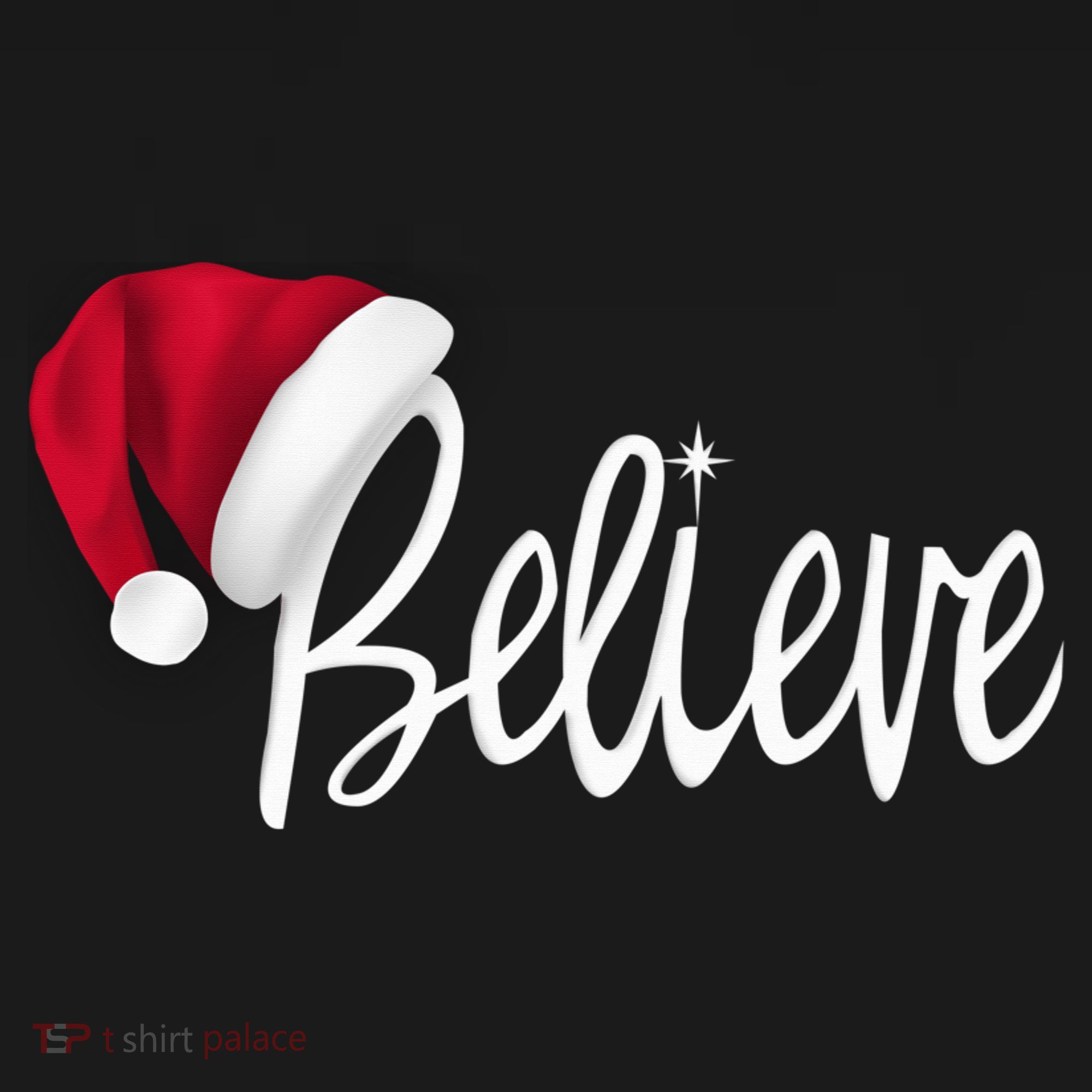 Christmas - Believe in Santa Claus Shirt Women's Tank Top