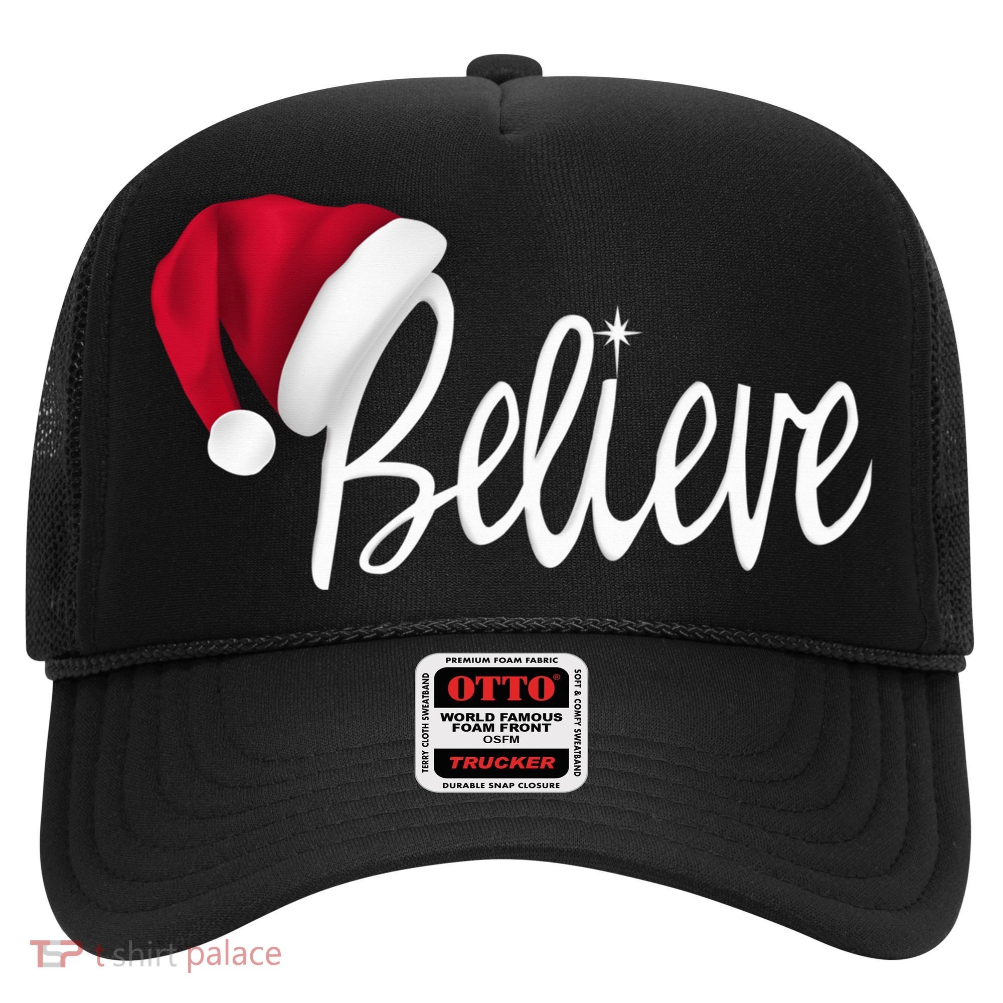 Christmas - Believe in Santa Claus Shirt Hat