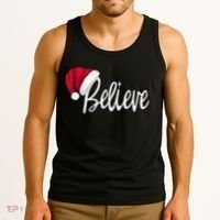 Christmas - Believe in Santa Claus Shirt Tank Top thumb 3