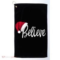 Christmas - Believe in Santa Claus Shirt Golf Towel thumb 0