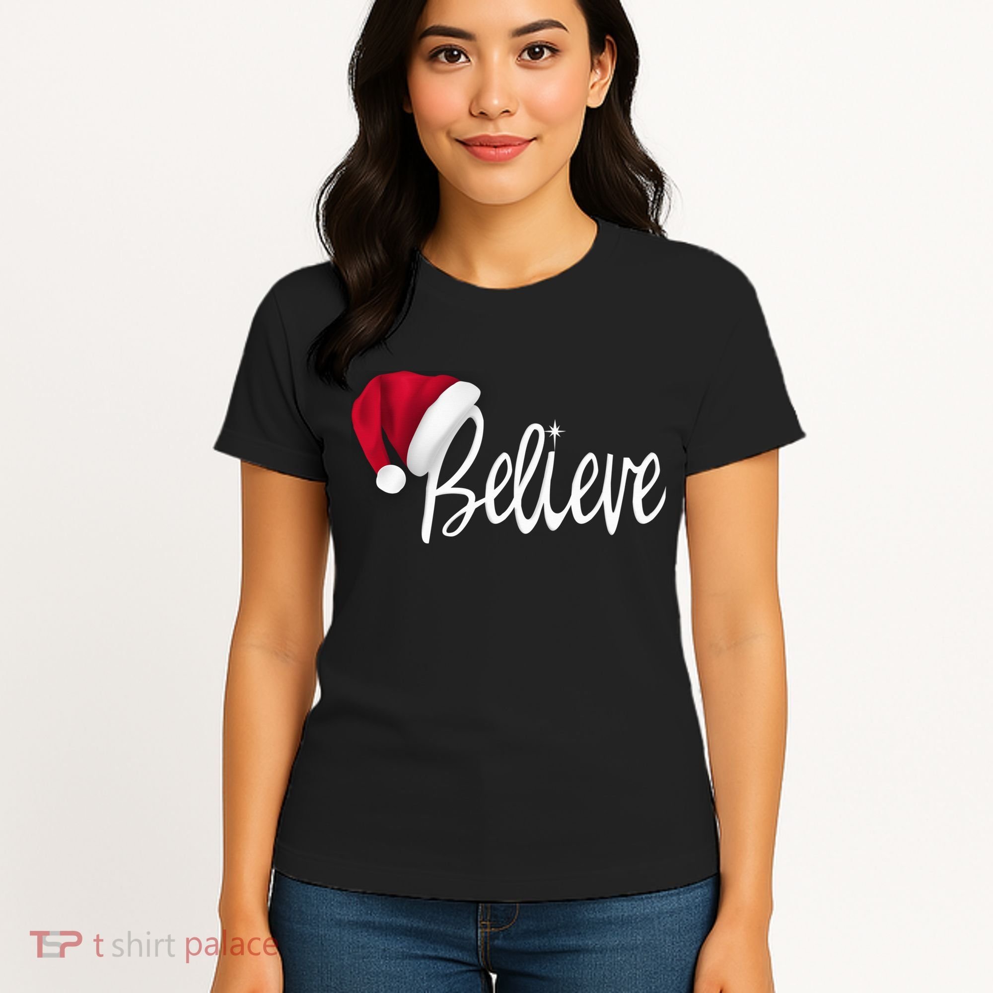 Christmas - Believe in Santa Claus Shirt Women's T-Shirt