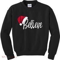 Christmas - Believe in Santa Claus Shirt Kids Sweatshirt thumb 0