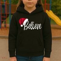Christmas - Believe in Santa Claus Shirt Kids Hoodie thumb 3