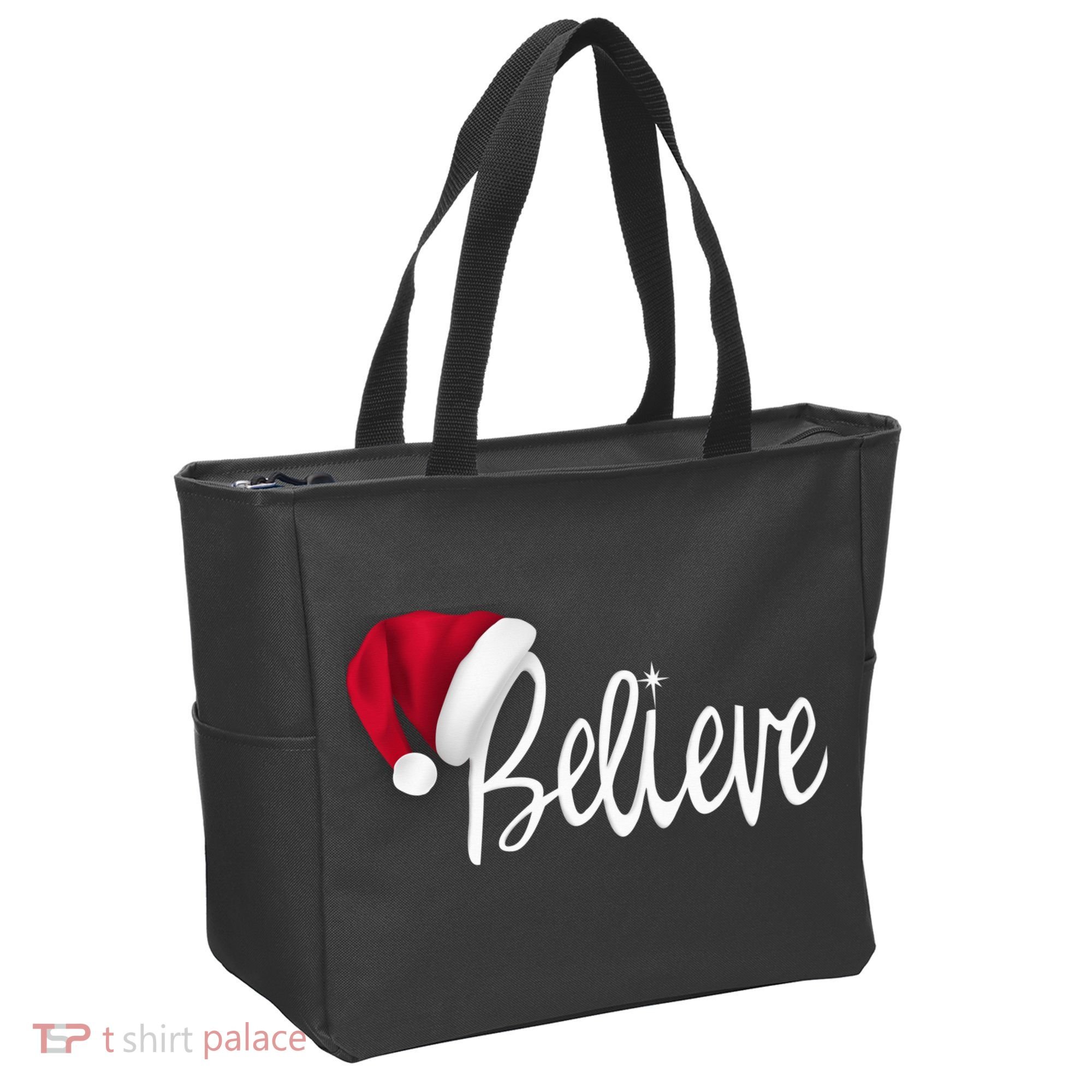 Christmas - Believe in Santa Claus Shirt Tote Bag