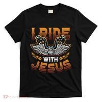 Christian Biker I'm That Motorcycle Riding Jesus Freak Faith T-Shirt thumb 0