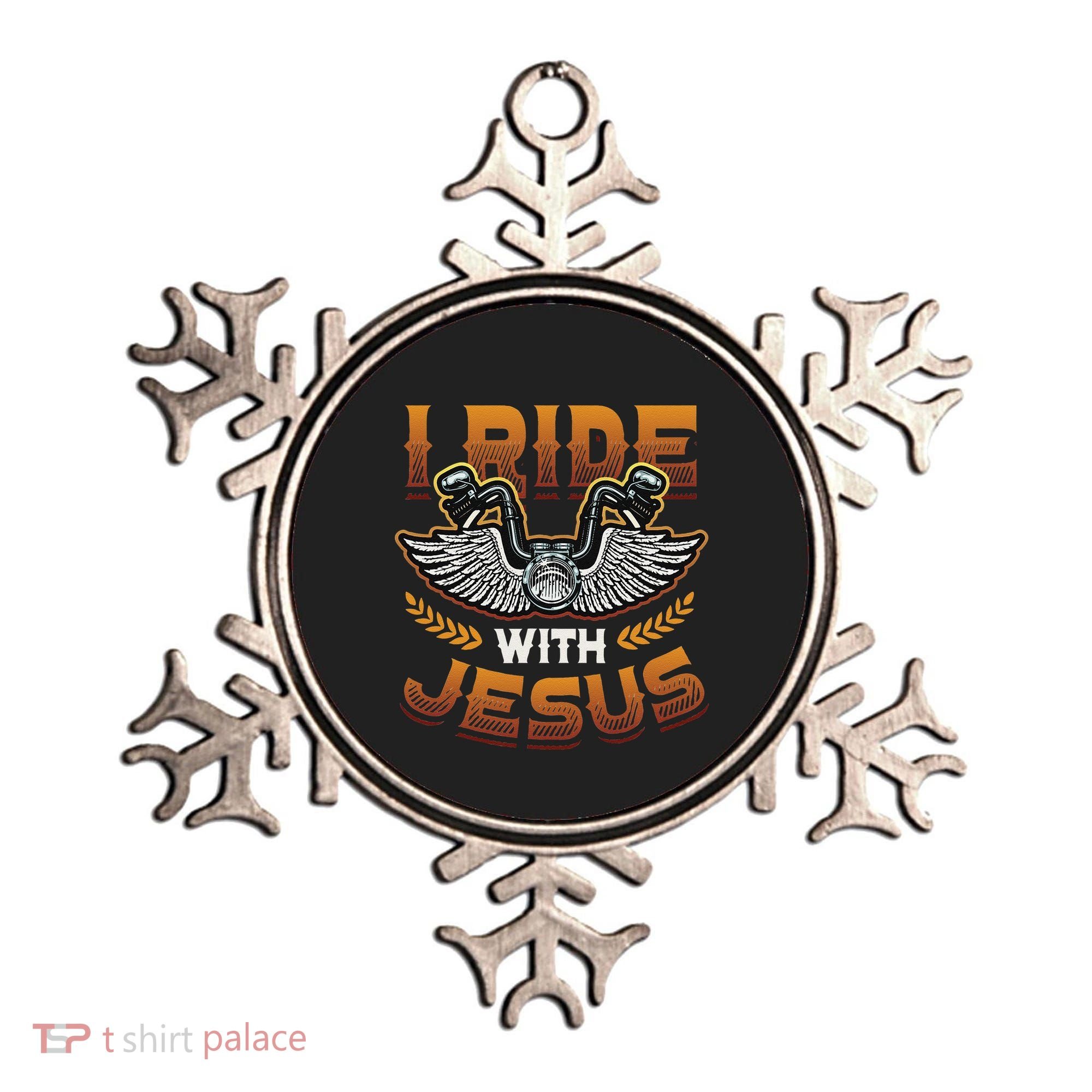 Christian Biker I'm That Motorcycle Riding Jesus Freak Faith Ornament
