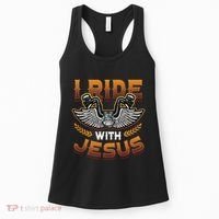 Christian Biker I'm That Motorcycle Riding Jesus Freak Faith Women's Tank Top thumb 0