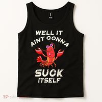 Crawfish Boil It Aint Gonna Suck Itself Lobster Tank Top thumb 2