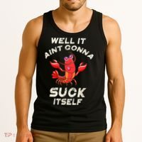 Crawfish Boil It Aint Gonna Suck Itself Lobster Tank Top thumb 3