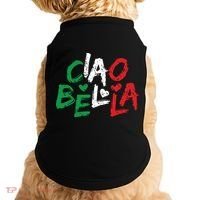 Ciao Bella Italy Flag Shirts Gift For Italians Doggie Tank thumb 0