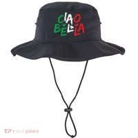 Ciao Bella Italy Flag Shirts Gift For Italians Bucket Hat thumb 0