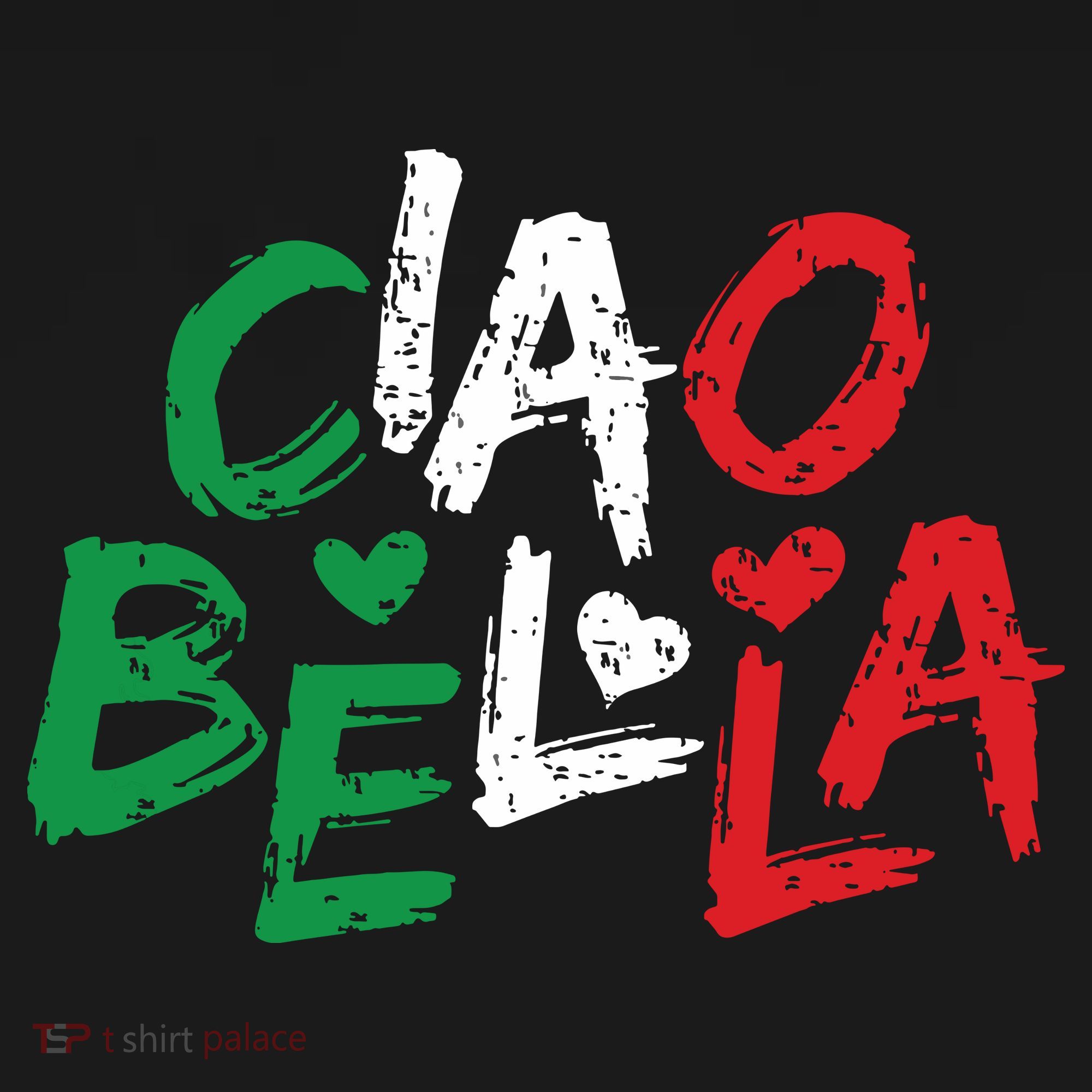 Ciao Bella Italy Flag Shirts Gift For Italians Mousepad