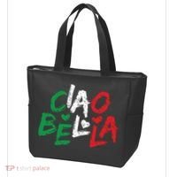 Ciao Bella Italy Flag Shirts Gift For Italians Tote Bag thumb 3