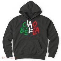 Ciao Bella Italy Flag Shirts Gift For Italians Hoodie thumb 0