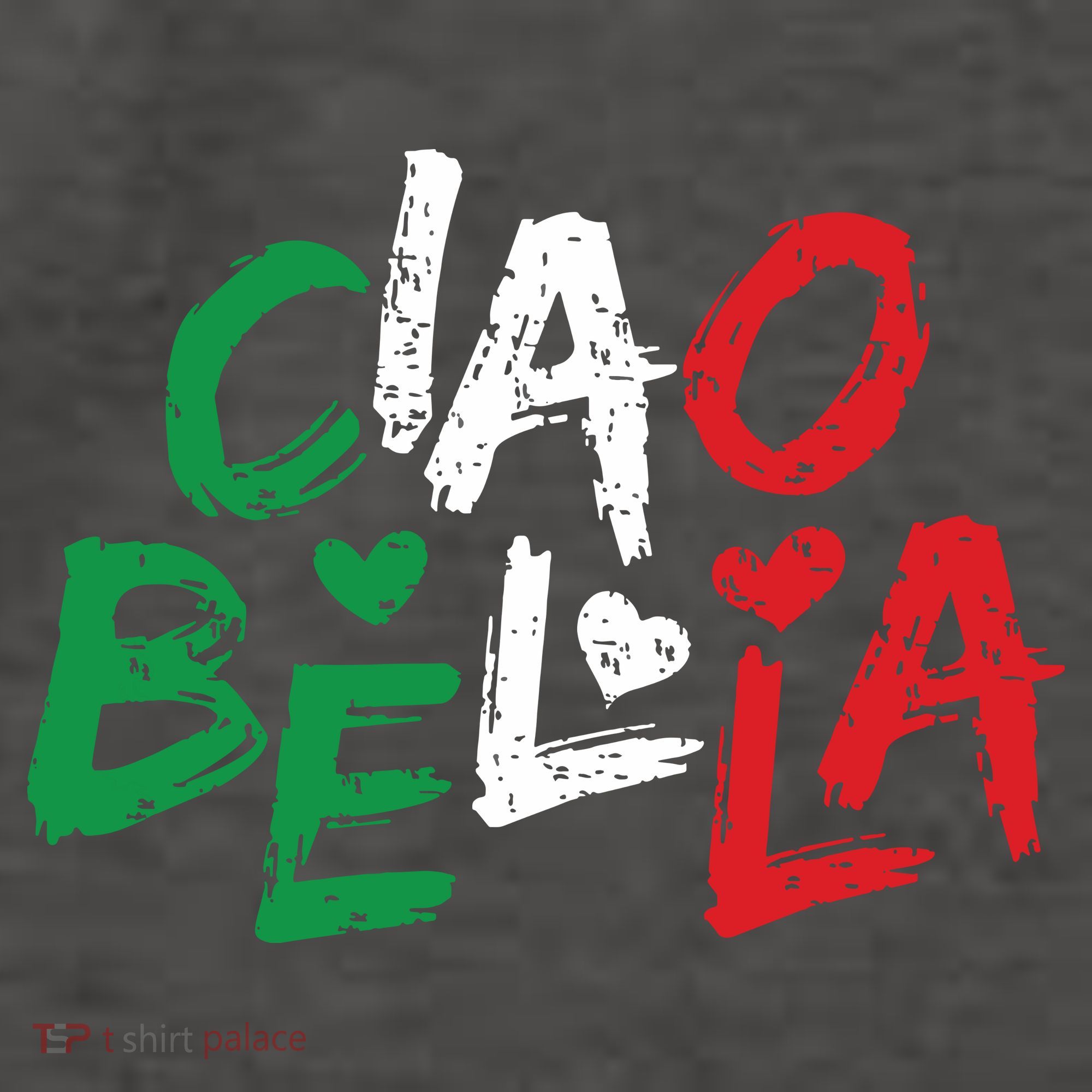Ciao Bella Italy Flag Shirts Gift For Italians Women's Tank Top
