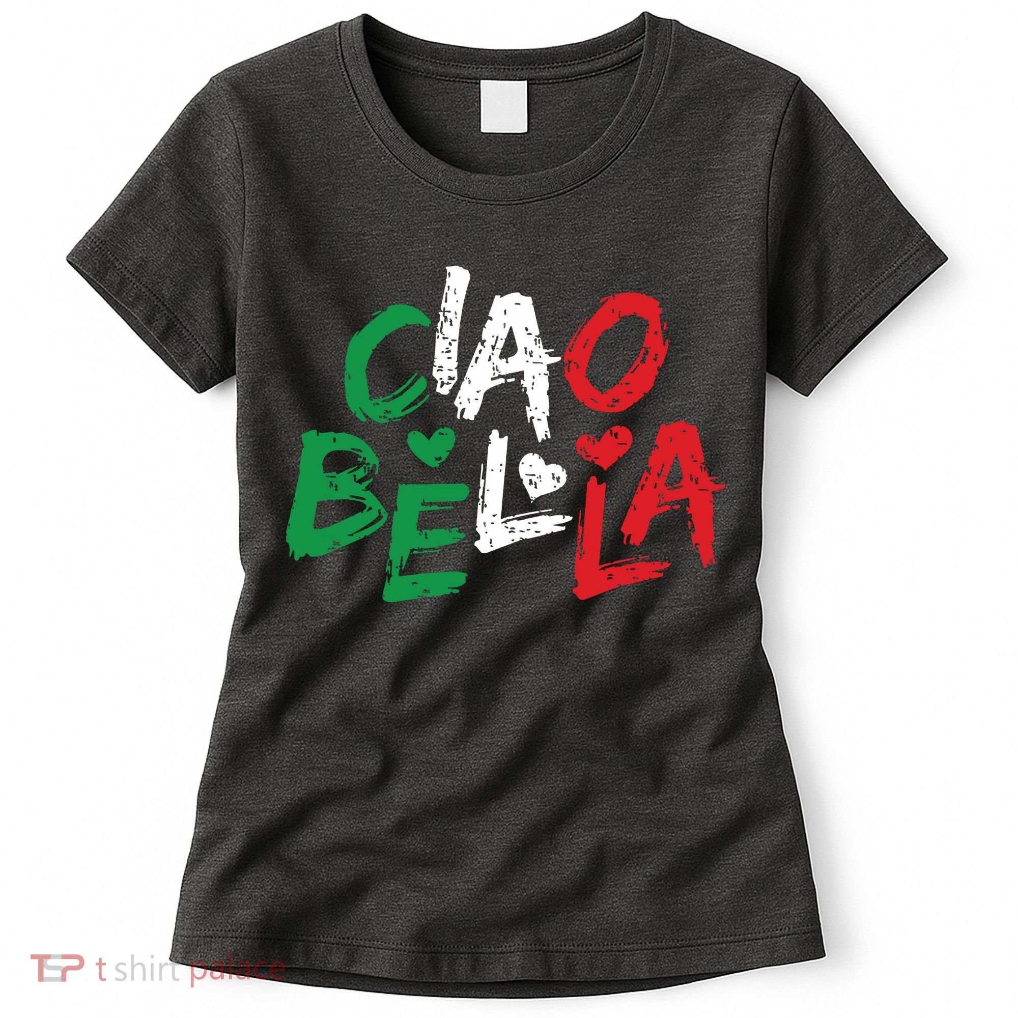 Ciao Bella Italy Flag Shirts Gift For Italians Women's T-Shirt