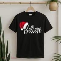Christmas Believe In Santa Claus T-Shirt thumb 2