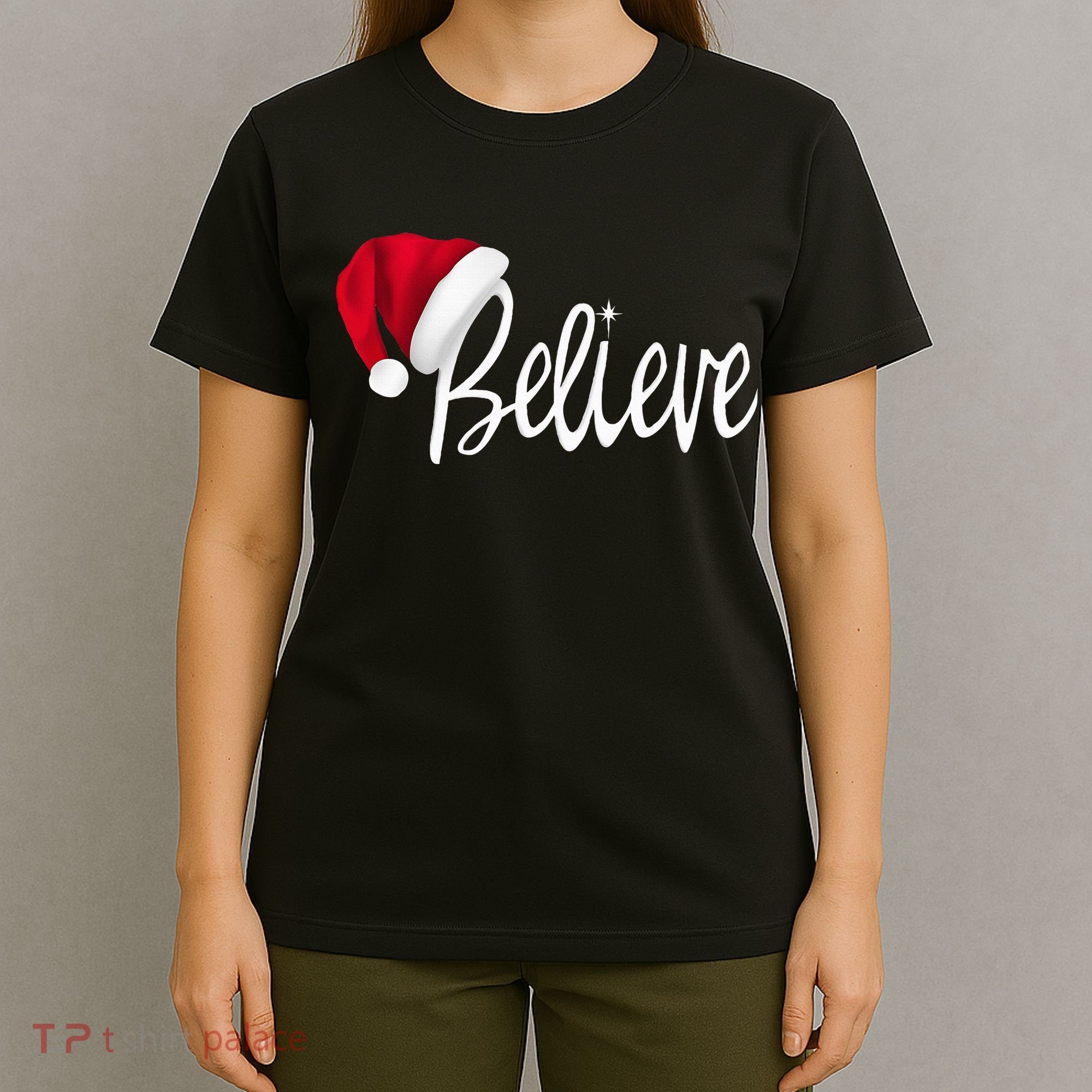 Christmas Believe In Santa Claus T-Shirt