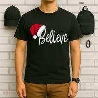 Christmas Believe In Santa Claus T-Shirt thumb 6