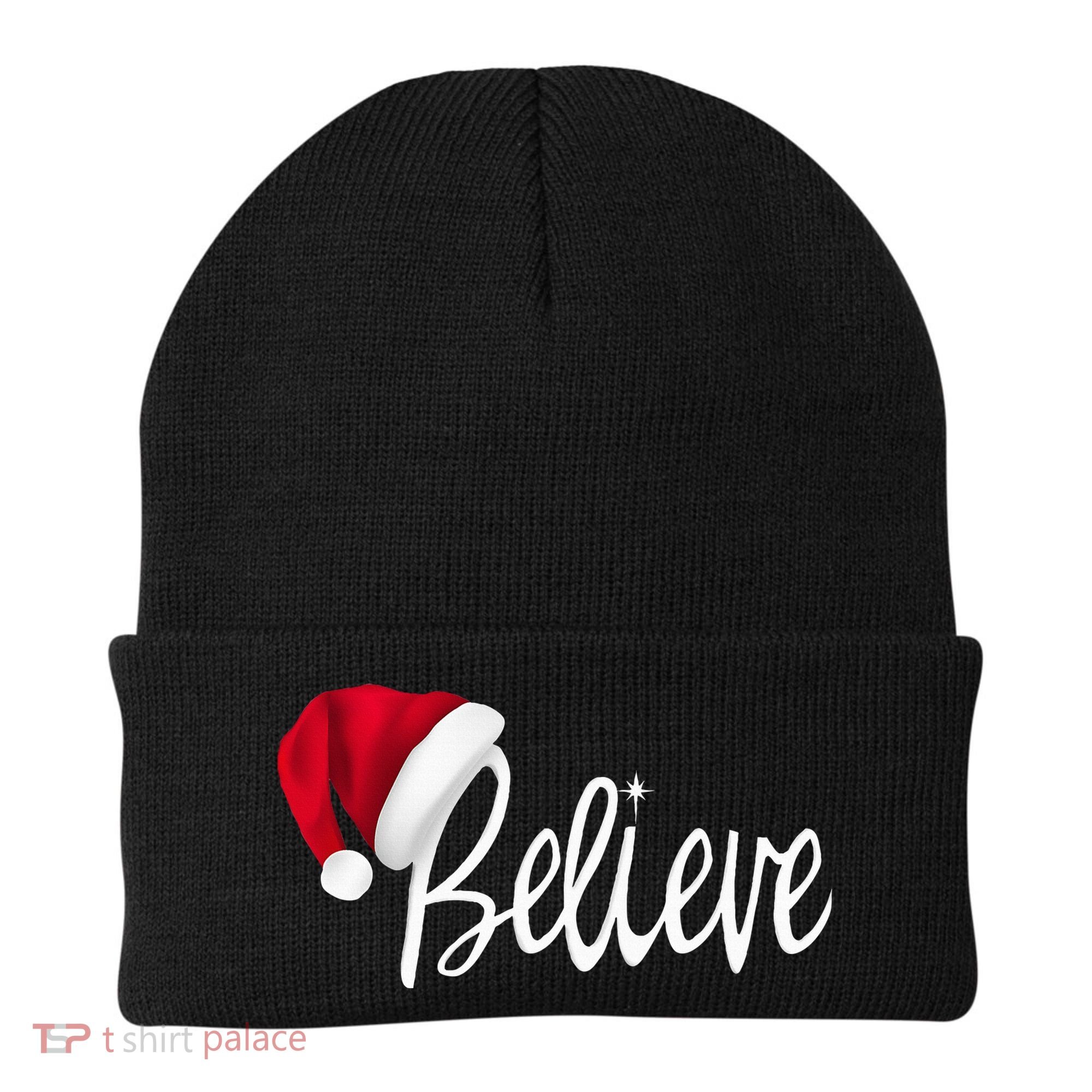 Christmas Believe In Santa Claus Beanie