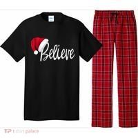 Christmas Believe In Santa Claus Pajama Set thumb 0