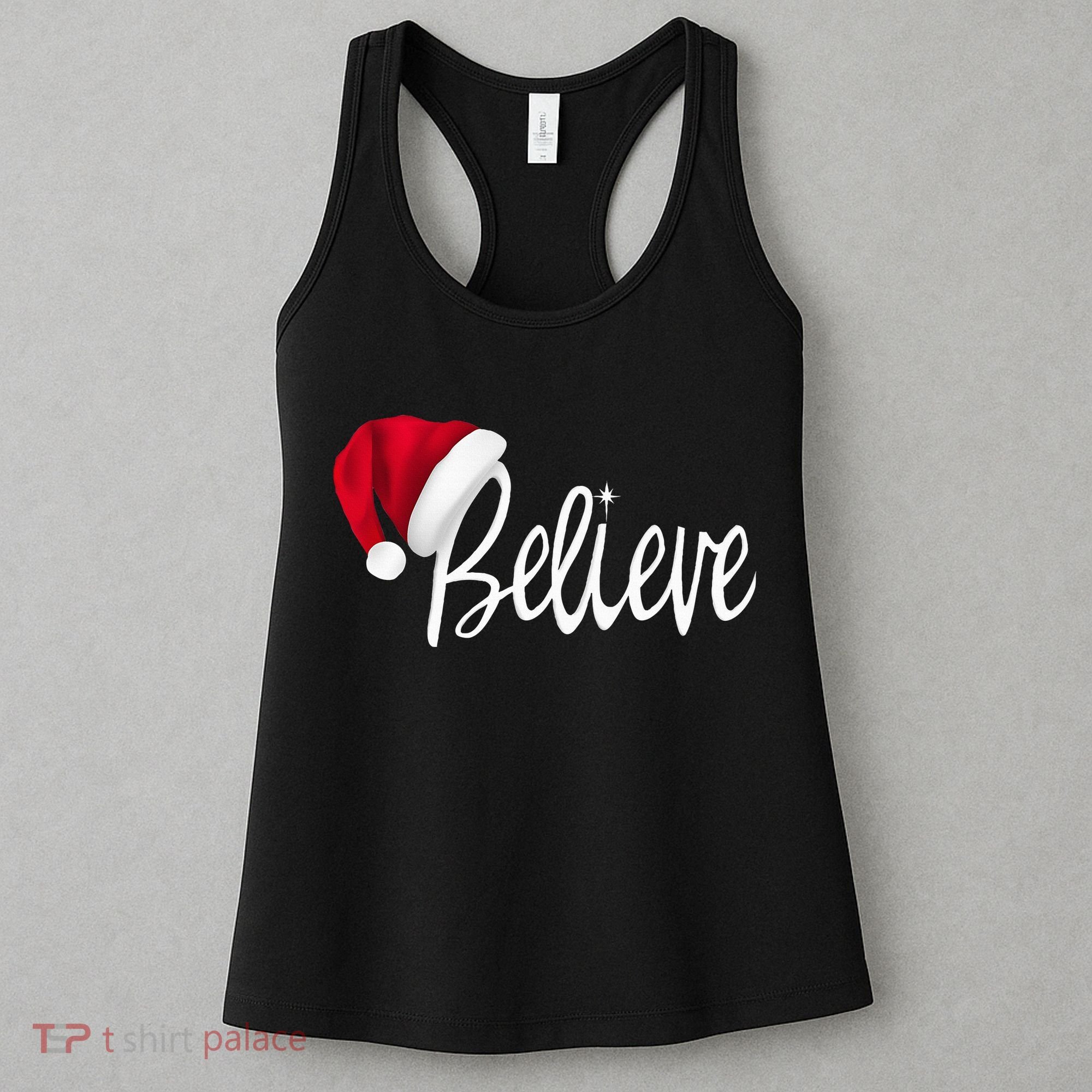 Christmas Believe In Santa Claus Women's Tank Top