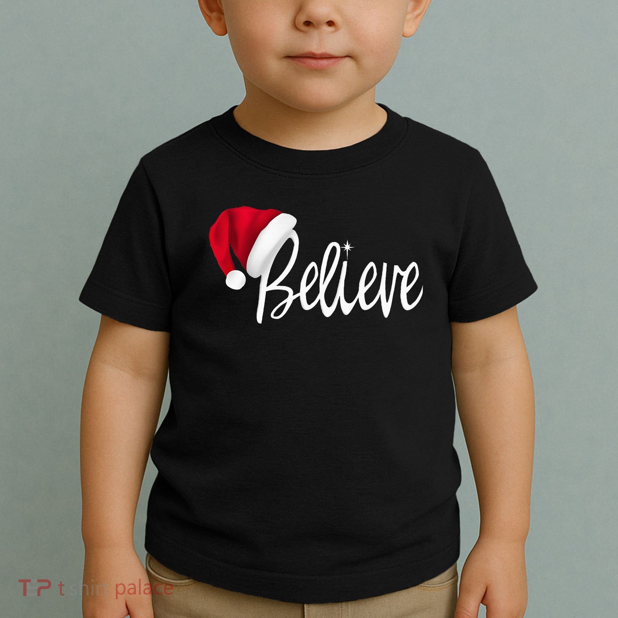 Christmas Believe In Santa Claus Toddler T-Shirt
