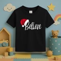 Christmas Believe In Santa Claus Toddler T-Shirt thumb 3
