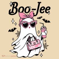 Cute Boo Jee Ghost Halloween Bandana Ghost Coffee Tote Bag thumb 4