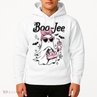 Cute Boo Jee Ghost Halloween Bandana Ghost Coffee Hoodie thumb 2