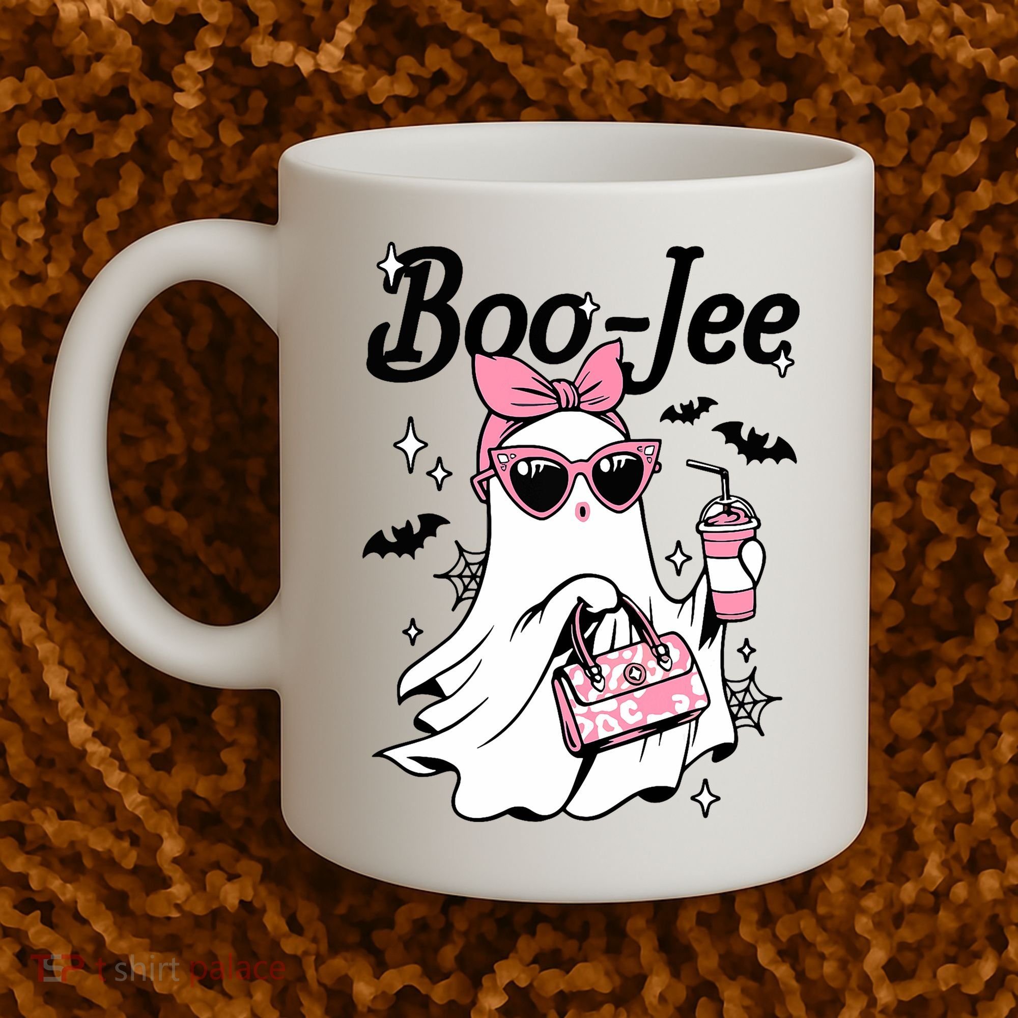 Cute Boo Jee Ghost Halloween Bandana Ghost Coffee Coffee Mug