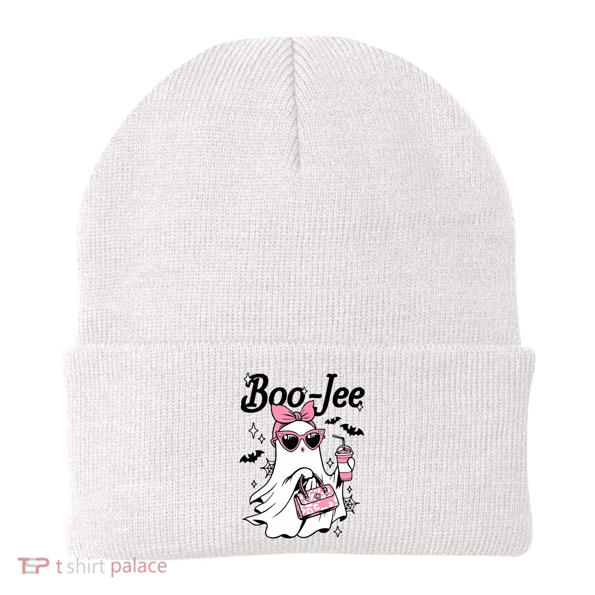 Cute Boo Jee Ghost Halloween Bandana Ghost Coffee Beanie