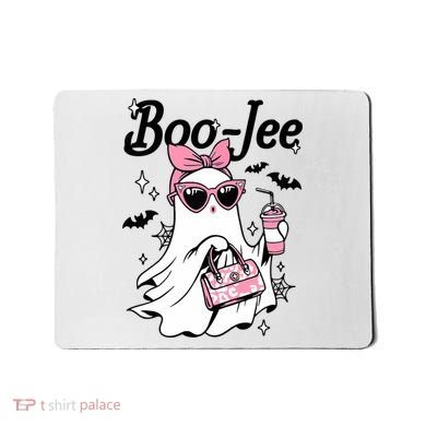 Cute Boo Jee Ghost Halloween Bandana Ghost Coffee Mousepad
