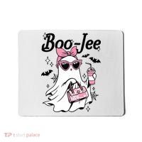 Cute Boo Jee Ghost Halloween Bandana Ghost Coffee Mousepad thumb 0