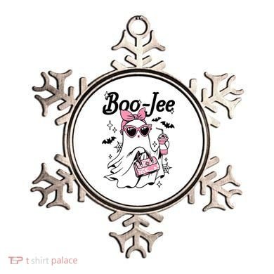 Cute Boo Jee Ghost Halloween Bandana Ghost Coffee Ornament
