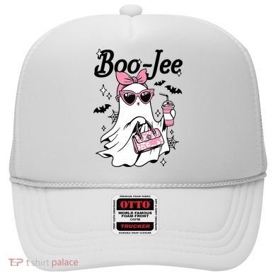 Cute Boo Jee Ghost Halloween Bandana Ghost Coffee Hat