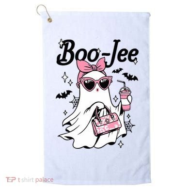 Cute Boo Jee Ghost Halloween Bandana Ghost Coffee Golf Towel