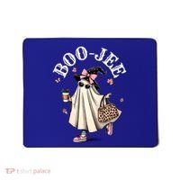 Cute Boo Jee Ghost Halloween Leopard Ghost Coffee Funny Gift Mousepad thumb 0