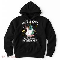 Christmas Ballet Just A Girl Who Loves Nutcrackers Gift Hoodie thumb 0